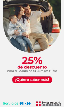 25% de descuento para el seguro de tu auto y moto