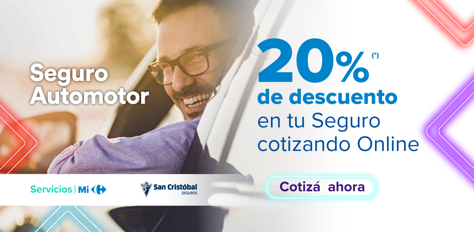 20% de descuento en tu seguro de auto