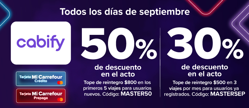 Descuento Cabify
