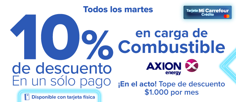 Todos los martes en Axion