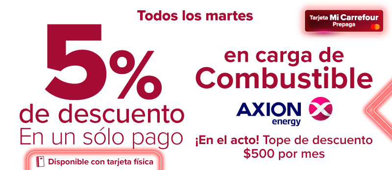 Todos los martes en Axion
