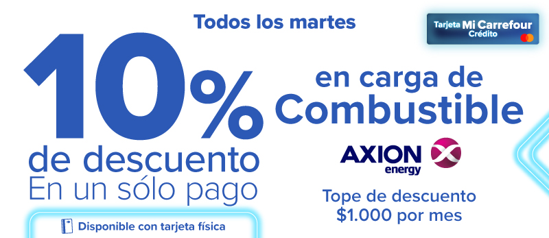 Todos los martes en Axion