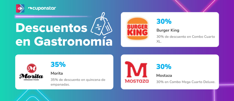 Cuponstar Gastronomía