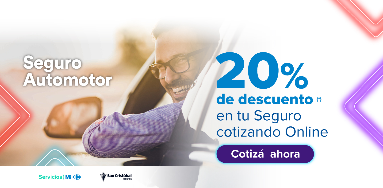 20% de descuento en tu seguro de auto