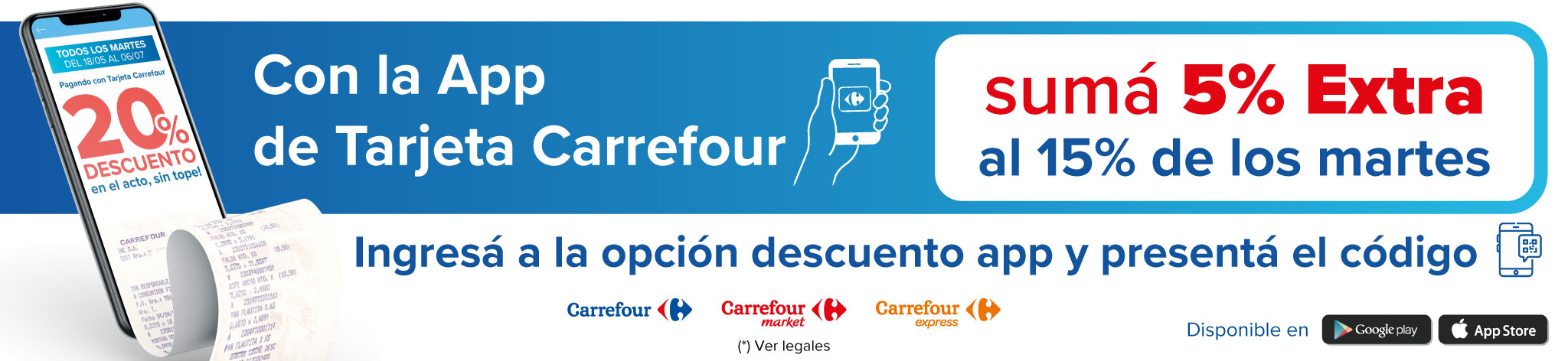 5% adicional App