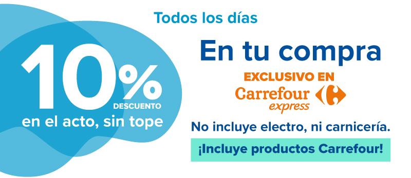 Todos los días en Carrefour Express