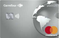 Tarjeta de Crédito Carrefour Mastercard platinum