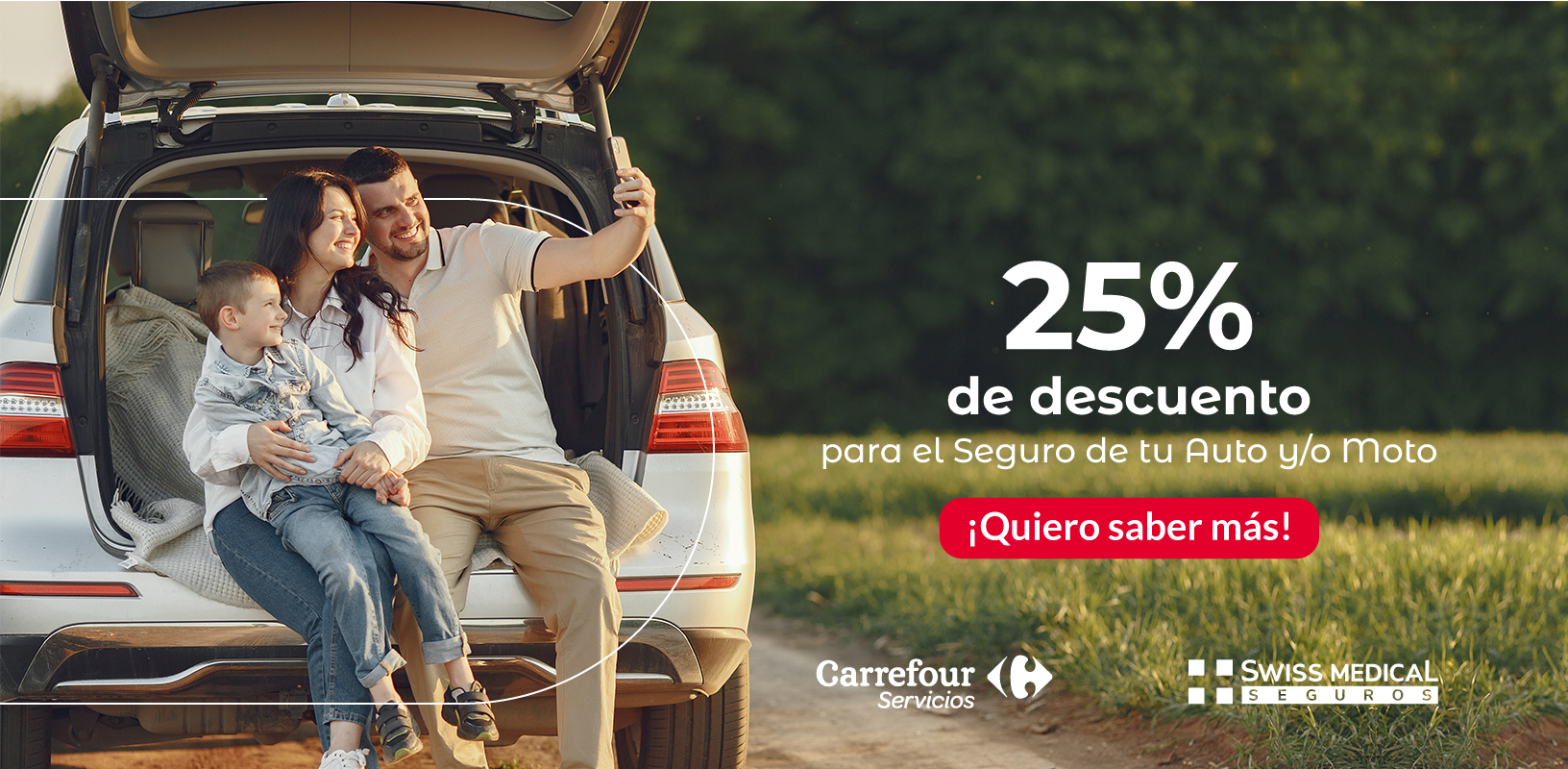 25% de descuento para el seguro de tu auto y moto