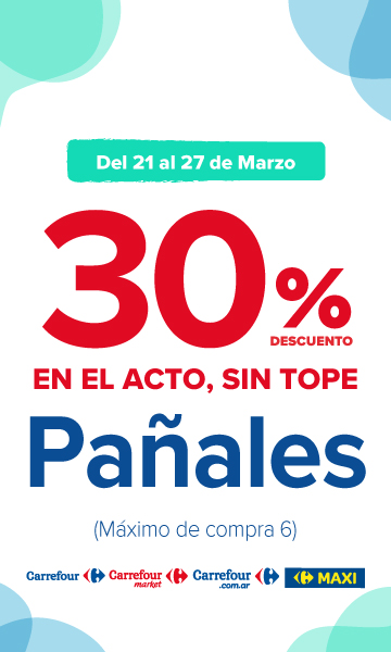 Exclusivo con Tarjeta de crédito Carrefour. Del 20 de diciembre al 2 de febrero, 3 cuotas sin interés en toda tu compra