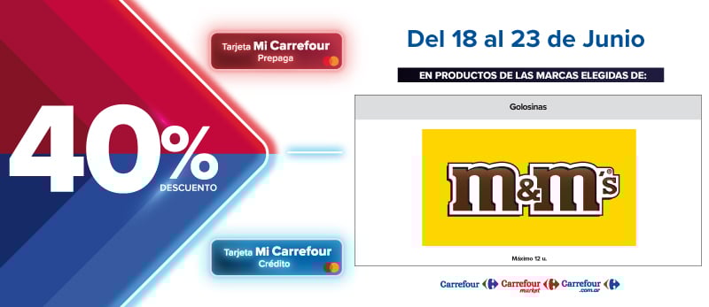 40% de descuento en Productos de Marcas seleccionadas